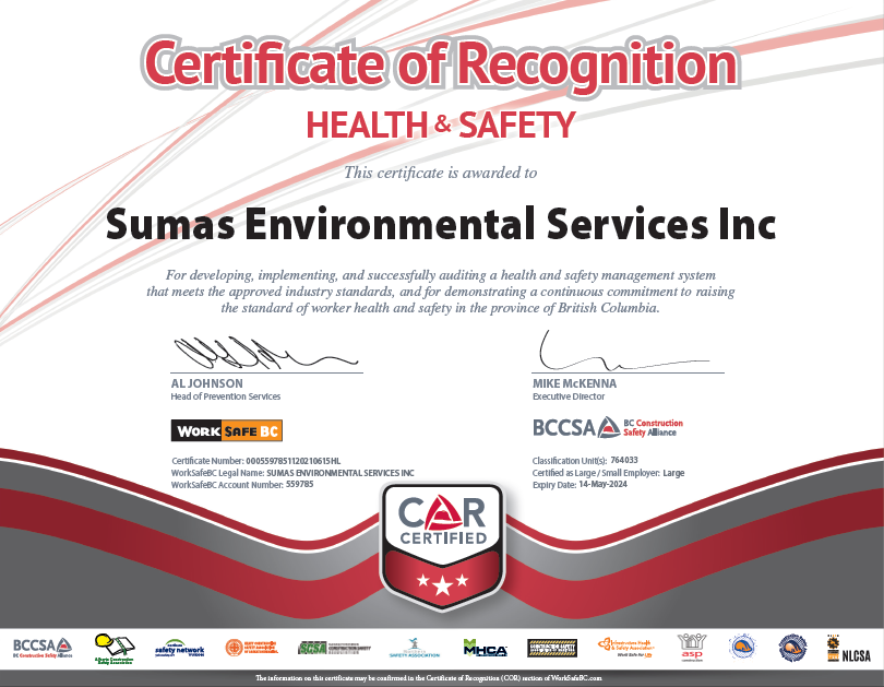 COR Certificate